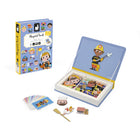 Janod Magneti'book - Jobs-Includes a magnetic board, 48 magnets, and 16 cards of professions.