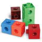 Learning Resources Snap Cubes - Set of 500 -Size: 3/4"