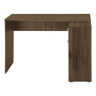 Monarch Specialties 7348 46" Computer Desk - Dark Walnut/Storage Cabinet-This corner juvenile desk measures 46 inches L x 34.25 inches W x 29.5 inches H