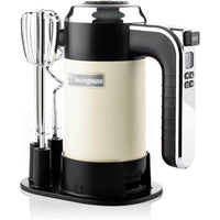Westinghouse Retro Hand Mixer - White-Beautiful retro design with all the features for the modern kitchen