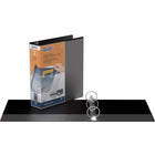 QuickFit View Binder - Round Ring - 2" - Black - 6 Pack-Round Ring, 3 Rings, Non-Locking