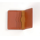 Decent Living Slim Leather Bifold Wallet - Brown-Eco-Friendly: Packaged in a sustainable cotton bag