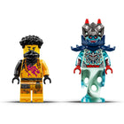 LEGO NINJAGO Arin’s Spinjitzu Battle Mech Kids Toy -2 NINJAGO minifigures - LEGO set comes with Arin armed with a crystal katana sword accessory and a villainous Spectral Dragonian Warrior for good vs. evil battles, plus a Baby Riyu model