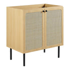 Modway Chaucer 30" Bathroom Vanity Cabinet - Oak-MDF and Particleboard