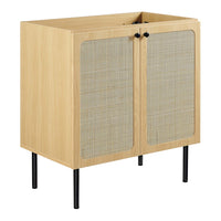 Modway Chaucer 30" Bathroom Vanity Cabinet - Oak-MDF and Particleboard