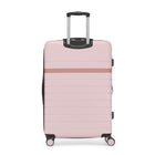 Bugatti Lisbon Carry-on Hardside Luggage - Pink-Glide effortlessly through any terrain with our 360-degree spinner wheels, equipped on all models for superior maneuverability