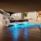 Mova S1 Detect Cordless Vacuum - White-LED Smart Touch Screen with 3 Adjustable Suction Modes: Stay in control with the J30’s LED touch screen, which clearly displays battery life and lets you switch between three suction modes at the touch of a button. This convenient interface ensures you always have the right power level for any surface, from light dusting to deep carpet cleaning