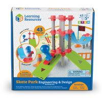 Learning Resources Skate Park Engineering & Design Building set-Learning styles: tactile and visual