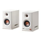 Edifier MR5 True Sound Monitoring Speaker - White-Studio-Grade Sound with 3-way active crossover system. 5" long-throw woofer, 3.75" mid driver, and 1" silk dome tweeter for accurate, detailed audio reproduction.