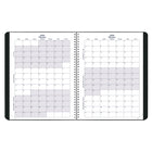 Blueline 14 Months Monthly Academic Planner - July to August - 11" H x 8 1/2" W - Assorted Colours - English-Holidays