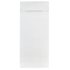 JAM Paper #10 Policy Envelopes, 4 1/8 x 9.5, Strathmore Bright White Wove, 1000 Pack (191248B)-Bright white