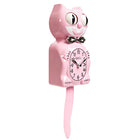 Kit-Cat Klock Limited Edition Lady Cat Wall Clock - Pink Satin-Proudly manufactured with high quality materials to ensure long lasting durability and performance
