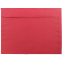 JAM Paper 9 x 12 Booklet Envelopes, Brite Hue Red Recycled, 1000 Pack (17253B)-Red