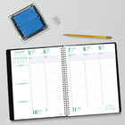 Blueline 2026 Timanager 13-Month 5-Day Weekly/Monthly Planner - 10-1/4" x 7-5/8" - Black - English-Certified under FSC license code: FSC C102682. The Forest Stewardship Council enables businesses and consumers to choose products made with materials sourced from responsible forestry, promoting environmentally appropriate, socially beneficial, and economically viable management of the world's forests
