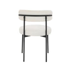 Plata Imports Federica II Boucle Chair-Modern and elegant silhouette