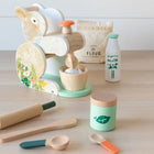 Manhattan Toy Bunny Hop Mixer Pretend Cooking Set-One egg with 2 halves that attach to one another