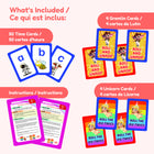 The Fidget Game Learn Uppercase & Lowercase Letters Card Pack-Supports early phonics and letter-sound association.