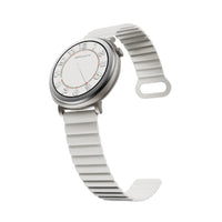 HiFuture 1.43" Aurora Smartwatch - Silver-Never Back Down: The AURORA Smartwatch combines modern aesthetics with practical design. Its sleek, minimalistic profile and striking circular display exude premium elegance, effortlessly complementing any outfit