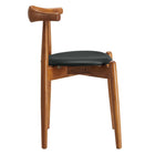 Modway Stalwart Dining Side Chairs - Dark Walnut/Black - 4 Pack-7