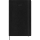 Moleskine 2027 12 Month Weekly Soft Cover Planner - 5" x 8.25" - Black-Dated from January to December 2027