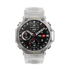 Amazfit T-REX 3 Smartwatch - Grey-Large, Bright Display: The AMOLED display can reach peak brightness of 2,000 nits. read your maps and workout data easily in any light. Night mode reduces eye strain in the dark, and Glove Mode keeps the screen responsive when wearing 2mm thick gloves