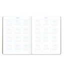Orange Circle Studio 2027 Just Right Monthly Planner - 9-3/4" x 7-1/2" - Fruit & Flora - Bilingual-4