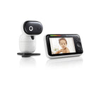 Motorola PIP1510 Connect Wi-Fi Video Motorized Smart Baby Monitor - White-Infrared Night Vision - Even when it's dark, keep an eye on your baby.