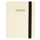 Gry Mattr Expanding Folder - 12.5" × 9.6" - Cream-Six expandable interior pockets for organized storage