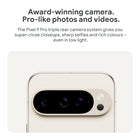 Google Pixel 9 Pro XL - 256 GB - Rose Quartz - Bell and Virgin Plus-Gemini. Your built-in AI assistant: Gemini helps you supercharge your ideas. Hold the power button to start writing, planning, learning and more.