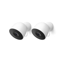 Google Nest Cam Outdoor Wired Camera (2nd Gen) - 2 Pack-Keep up with what’s important to you.
With the intelligence of Google Home and an Advanced subscription to Google Home Premium, you can get more detailed event descriptions, search your video history by just asking for something and stay alerted to specific things you care about, like whether the gate was opened or the dog is digging in the garden.