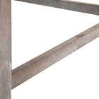 HOMCOM Tufted Armless Bar Stool High Chair - Grey - 2 Pack-Seat Dimensions: 18.5''W x 18''D