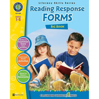 eBook: Reading Response Forms Big Book - (PDF version - 1-User Download) - ISBN 978-1-55319-401-9 - Grade 1 - 6-You will receive two emails: one confirming your entire order, and one with a "Download Software" buttonYou can download immediately or return to your email to download later