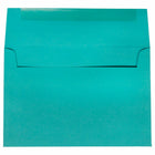 JAM Paper A8 Coloured Invitation Envelopes - 5.5 x 8.125 - Sea Blue Recycled - 50 Pack-Envelope Features: Straight gummed flap closure, high quality smooth paper finish, made with 30% recycled materials