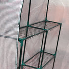 Outsunny Walk-in Greenhouse for Outdoor - 56" x 56" - The metal frame is solid and stable
 