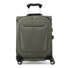Travelpro Maxlite 5 International 19" Softside  Carry-On Spinner Luggage - Slate Green-Patented Contour Grip is designed with rubberized touch points for a comfortable handhold and easier manoeuvring