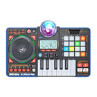 VTech Kidi Star DJ Mixer Pro - English-Scratch, jam and create your own mixes with the turntable and keyboard, or use the sound grid to customize the fifteen included songs in thousands of different combinations