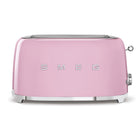 SMEG 4-slice Long Slot Retro Toaster - Pink-9 different toasting levels for best results, defrost function, reheat function, bagel function to toast only one side of the slice