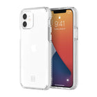 Incipio Grip Phone Case for iPhone 12/12 Pro - Clear-Impact Struts protection tech reduces impact force, 14 ft. drop protection