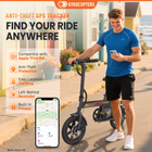 Gyrocopters PixAI Electric Bike for Adults & Teens - Speed 32 kmph - PAS 70 km - Black-Combine the power of 14" high-traction tires with a space-saving foldable frame. Master gravel, snow, and pavement, then stow it away in seconds