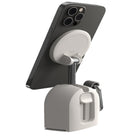 iOttie Treker MagSafe Compatible Travel Mount for Mobile Phones- White-Compact Design: Created for travel, the Treker Magnetic Travel Mount is lightweight and easy to store. A loop and carabiner let you quickly attach it to your backpack or carry-on for easy access when not in use