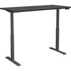Motionwise 60" Electric Height Adjustable Standing Desk - Black-Surface: 30-inches by 60-inches