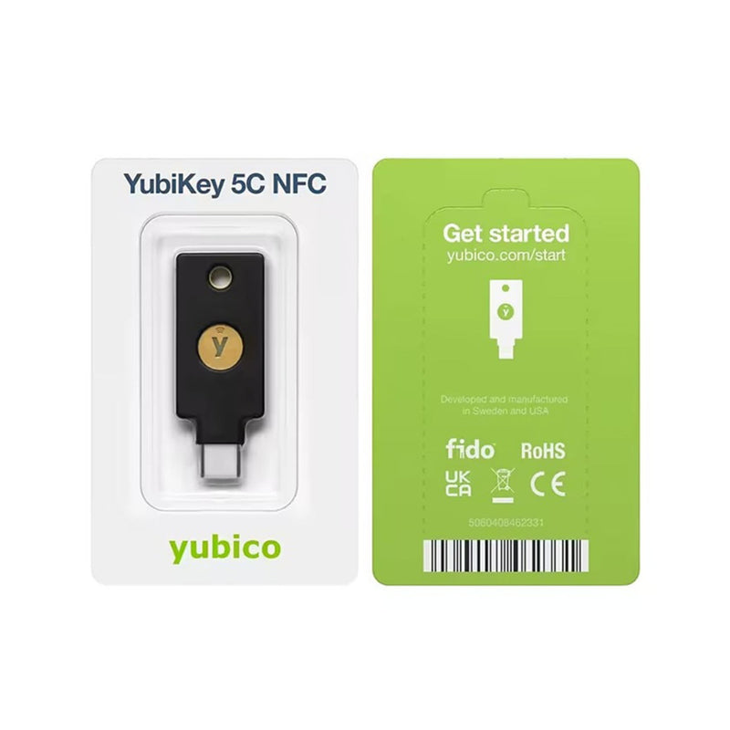 Yubico YubiKey 5 NFC & 5C NFC セット Yubico YubiKey 5C NFC Security Key - USB‑C + NFC - Black | staples.ca