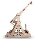 EWA Eco-Wood-Art Trebuchet 3D Wooden STEM Construction Kit - Set of 94-Clear colorful step-by-step assembly instructions