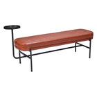 Zuo Ploce Bench - Brown-3 year limited warranty