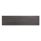 Manhattan Comfort Franklin 60" Modern Fireplace - Black and Brown - Set of 2-30 Day Limited Manufacturer's Warranty