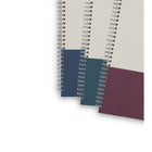 TRU RED Medium Hard Cover Ruled Notebook - Assorted Colours-Interior pocket and card holder provides ample storage for papers, contact information and more