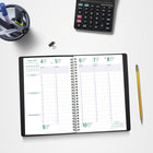 Blueline 2027 Planifi-Action 13-Month Weekly/Monthly Planner - 9-1/16" x 5-7/8" - Black - French-Certified under FSC license code: FSC C102682. The Forest Stewardship Council enables businesses and consumers to choose products made with materials sourced from responsible forestry, promoting environmentally appropriate, socially beneficial, and economically viable management of the world's forests