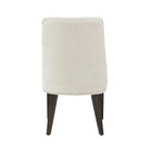 Manhattan Comfort Beever 22" Modern Chenille Upholstered Dining Chair - Cream - Set of 2-Home Assembly Required. All Hardware Included