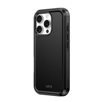 TUFF8 iPhone 16 Pro Impact DualLayer Rugged Case-Dual-Layer Protection: Made from a soft and malleable inner case and a hard cover to created a rugged defense against accidental drops and impacts