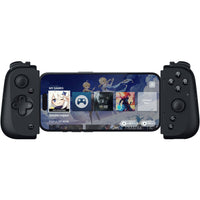 Razer Kishi V2 USB C Mobile Gaming Controller iOS and Android-Console‑quality mobile gaming controls: Microswitch Buttons, Analog Triggers, Programmable MacrosEngineered to the standards of competitive console controllers, enjoy a greater level of precision and customization that goes beyond the limitation of touchscreen controls